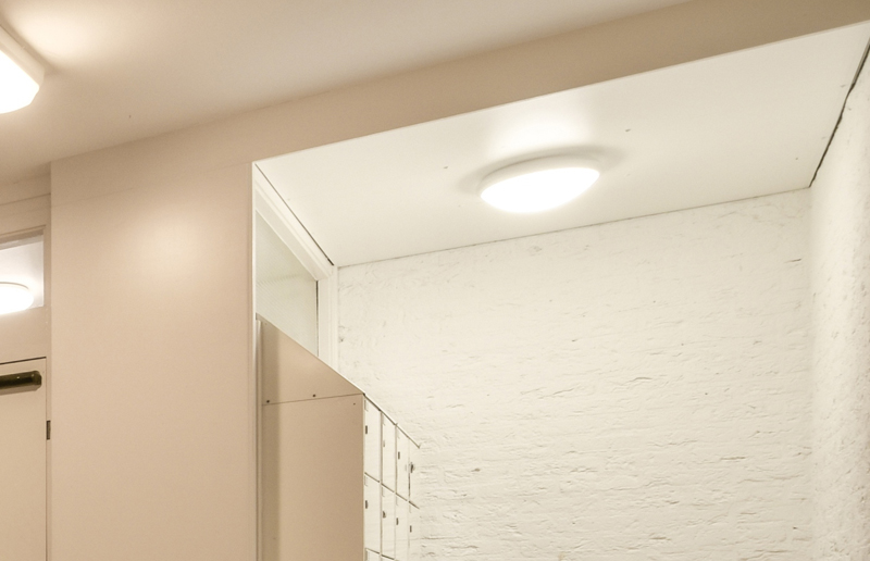 LG09D okrúhle vodotesné plastové plastové vlhkosť LED prepárové svetlo